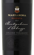 Mazzarosa Montepulciano d'Abruzzo Colline Teramane Riserva 2017